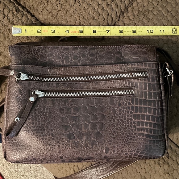 Crossbody Leather Bag, Great American Leather Bag - Picture 8 of 8